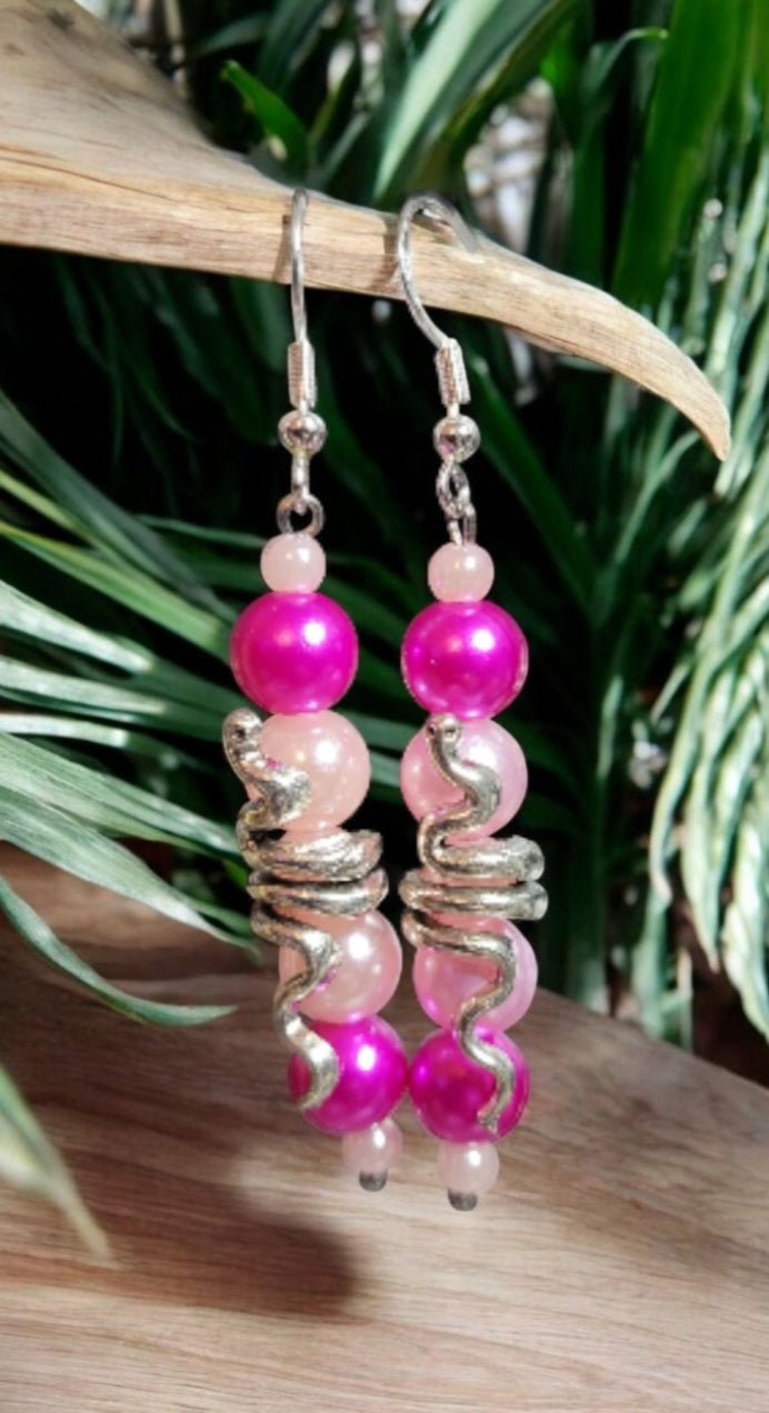 Boucles d'oreilles modèle Serpentine (Réf BOS9)