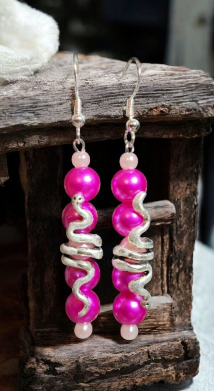 Boucles d'oreilles modèle Serpentine (Réf BOS6)