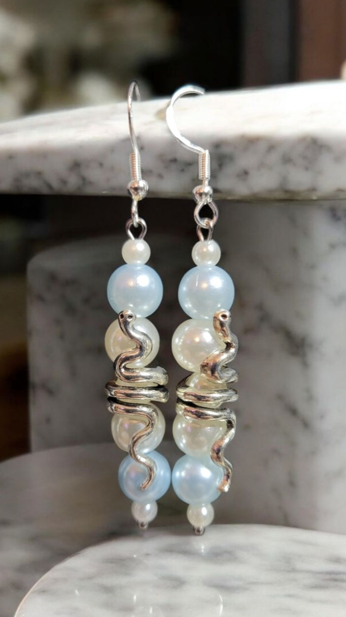 Boucles d'oreilles modèle Serpentine (Réf BOS7)