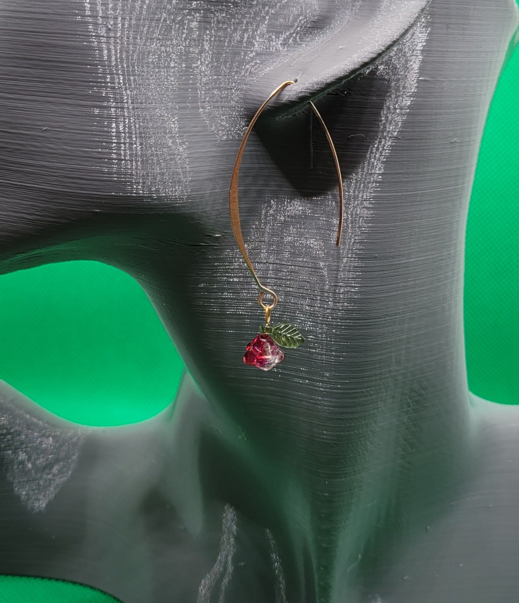 Boucles d'oreilles modèle Tout En Fleur (Réf: TEF2)