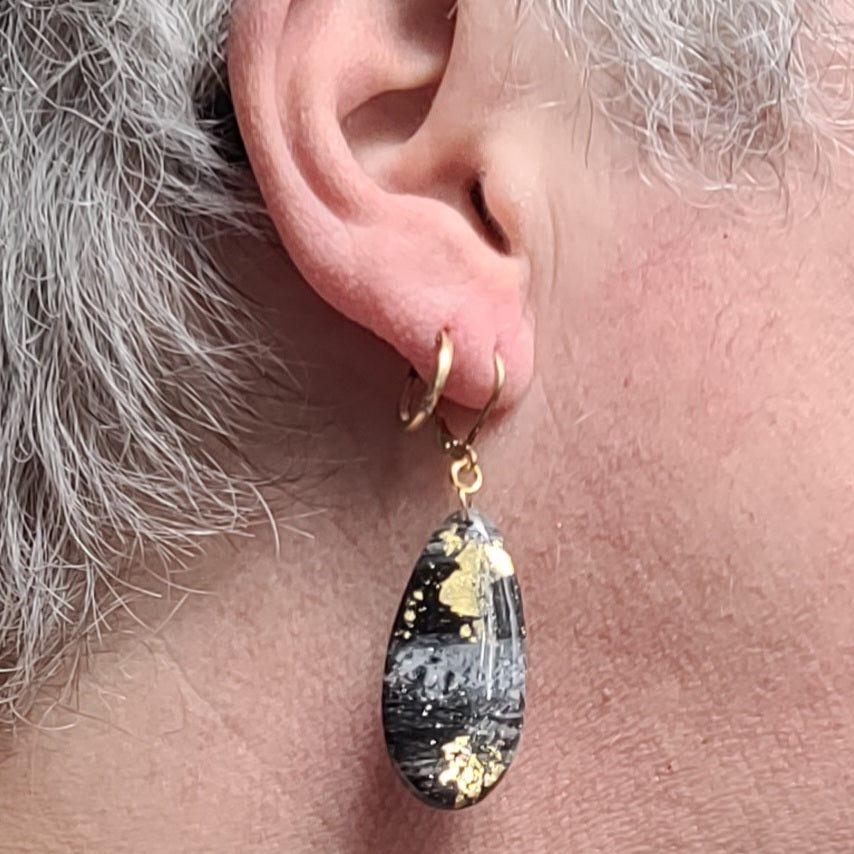 Boucles d'oreilles modèle Frison (Réf: FRI3)