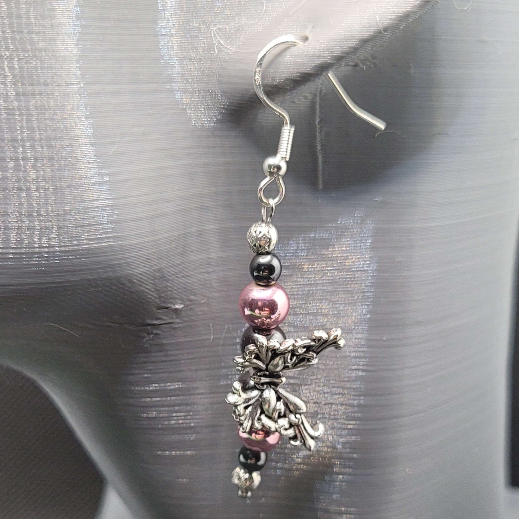 Boucles d'oreilles Ombres et Lumières (Réf MOL2)