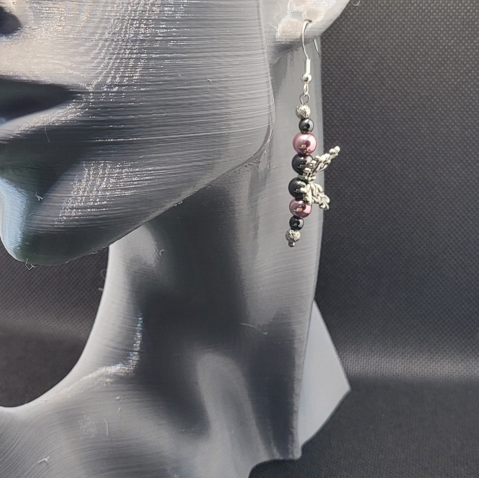 Boucles d'oreilles Ombres et Lumières (Réf MOL2)