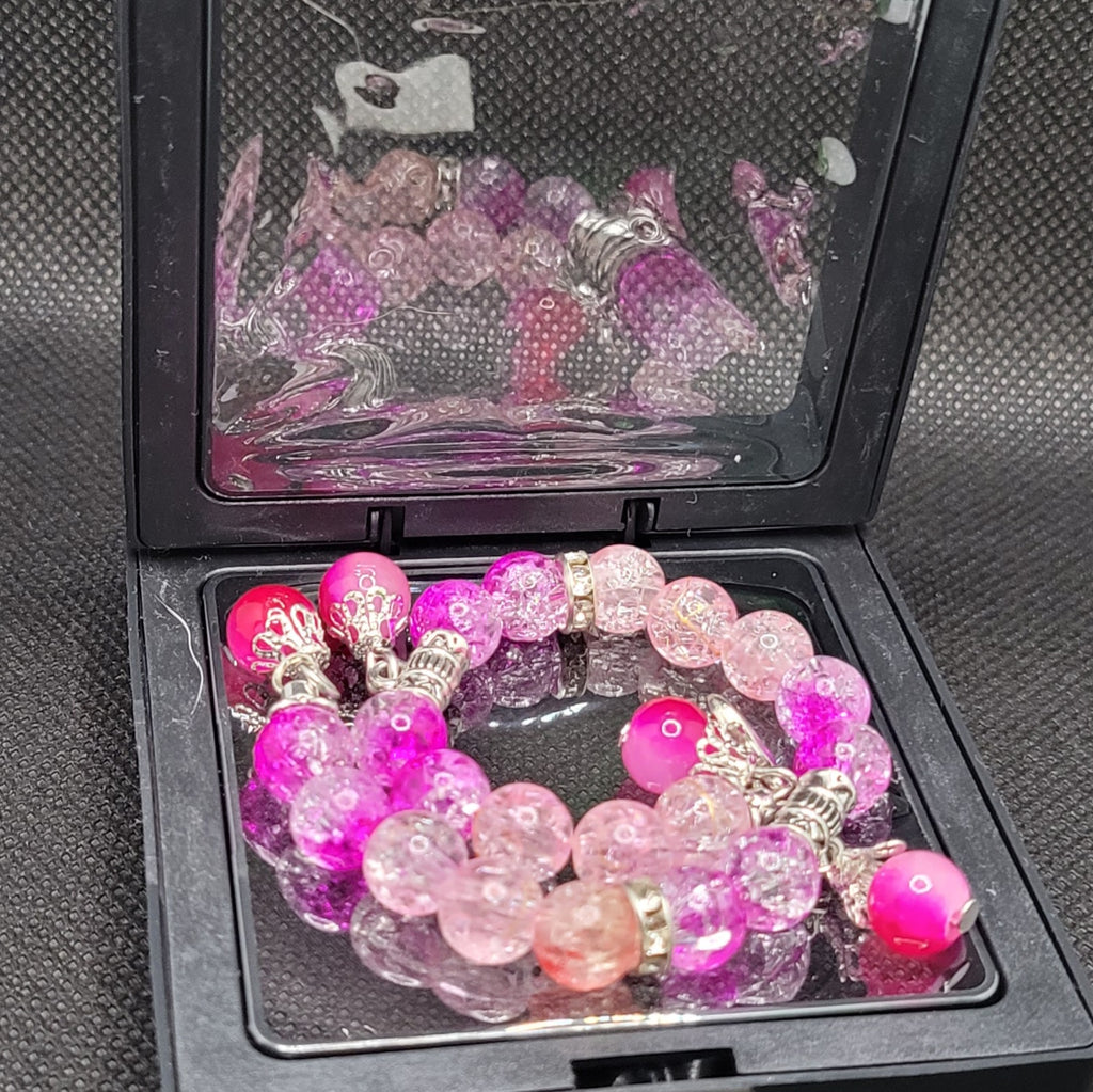 Parure Eclats de Rosé (Réf MER2)