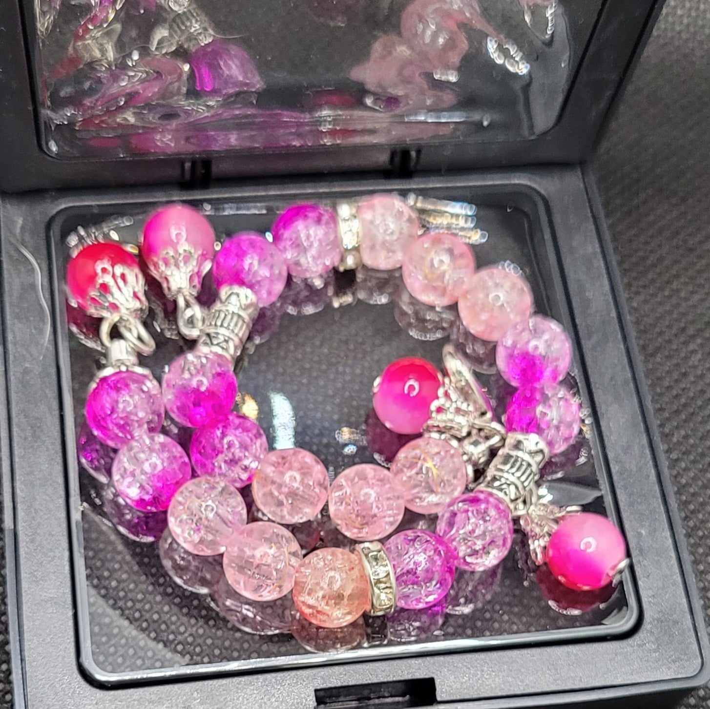Parure Eclats de Rosé (Réf MER2)