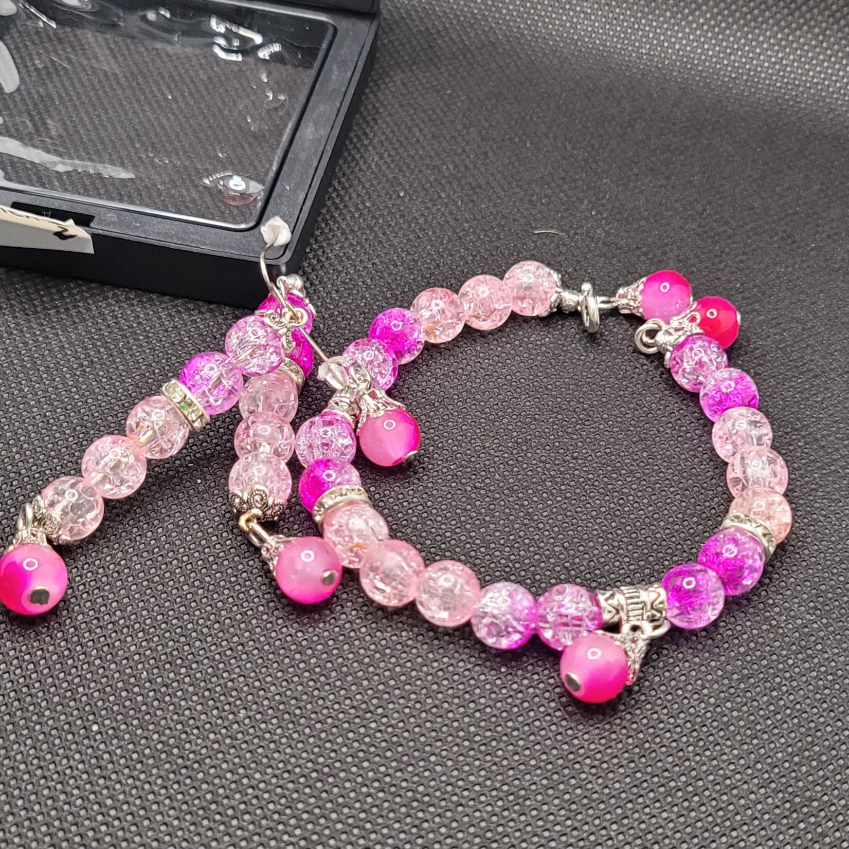 Parure éclats de Rosé (Réf MER)