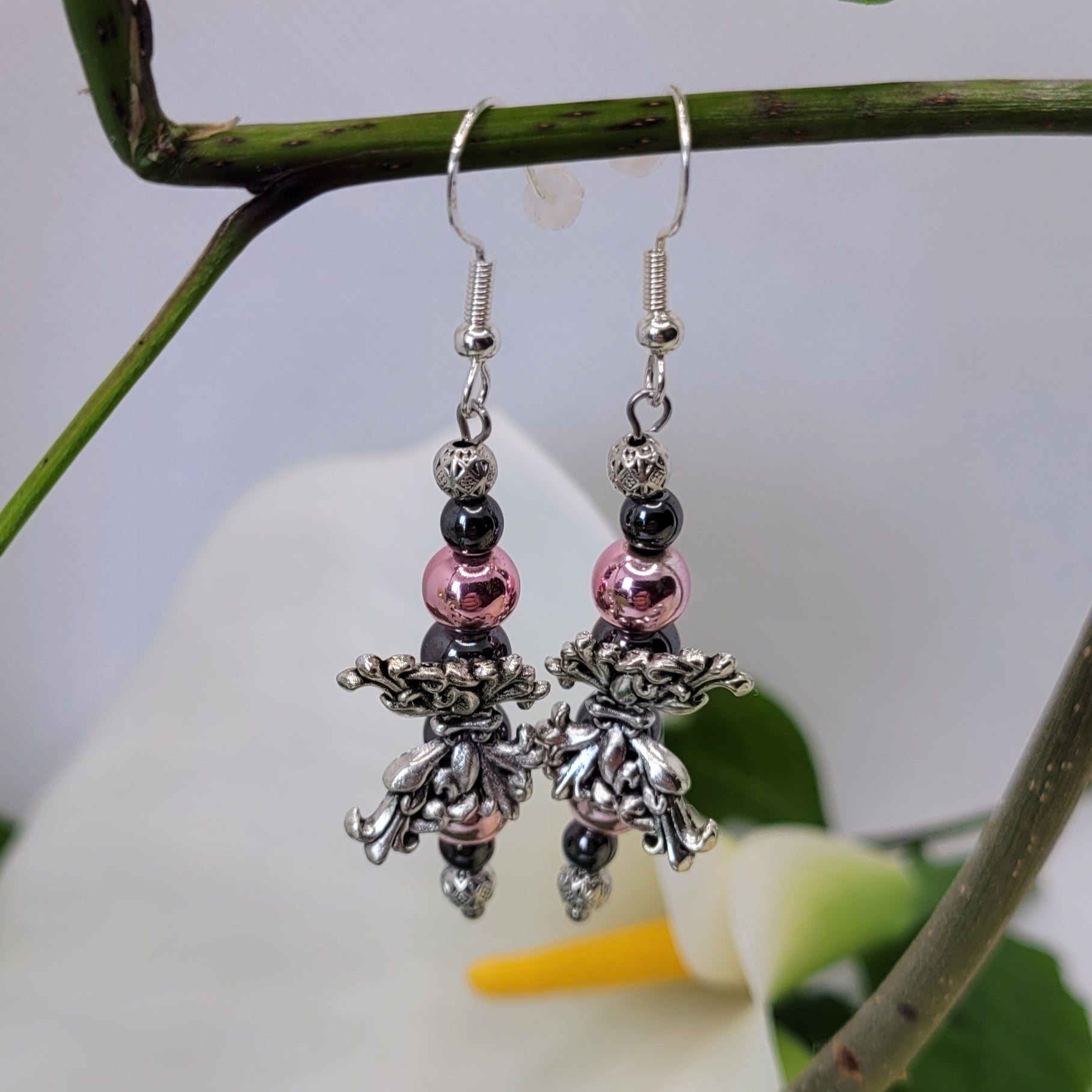 Boucles d'oreilles Ombres et Lumières (Réf MOL1)