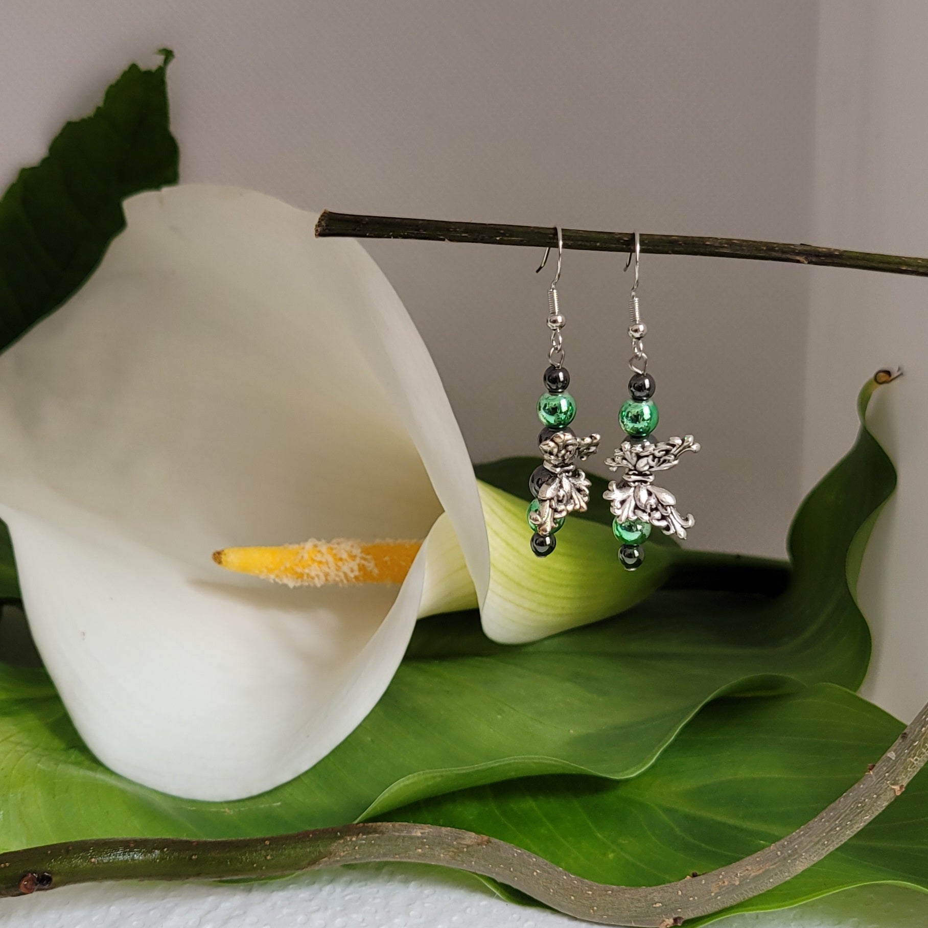 Boucles d'oreilles Ombres et Lumières (Réf MOL1)