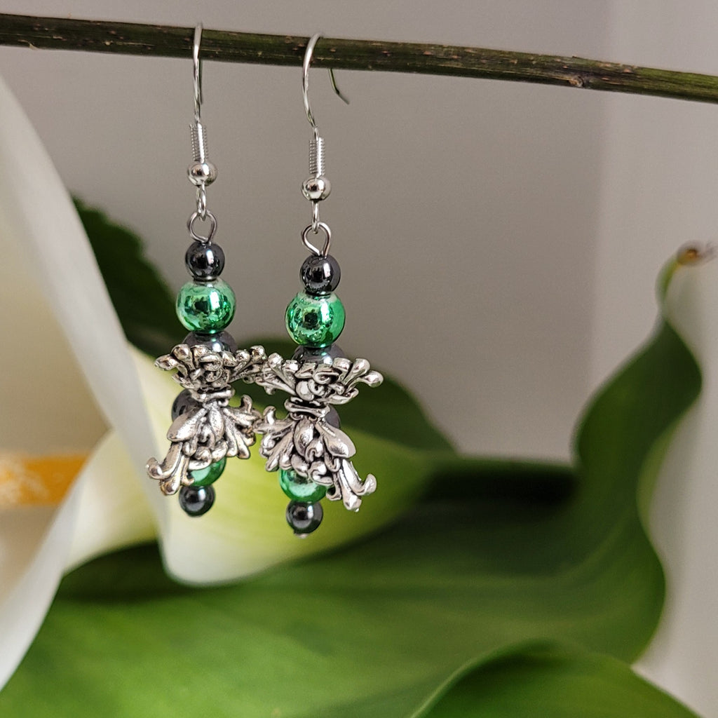 Boucles d'oreilles Ombres et Lumières (Réf MOL1)