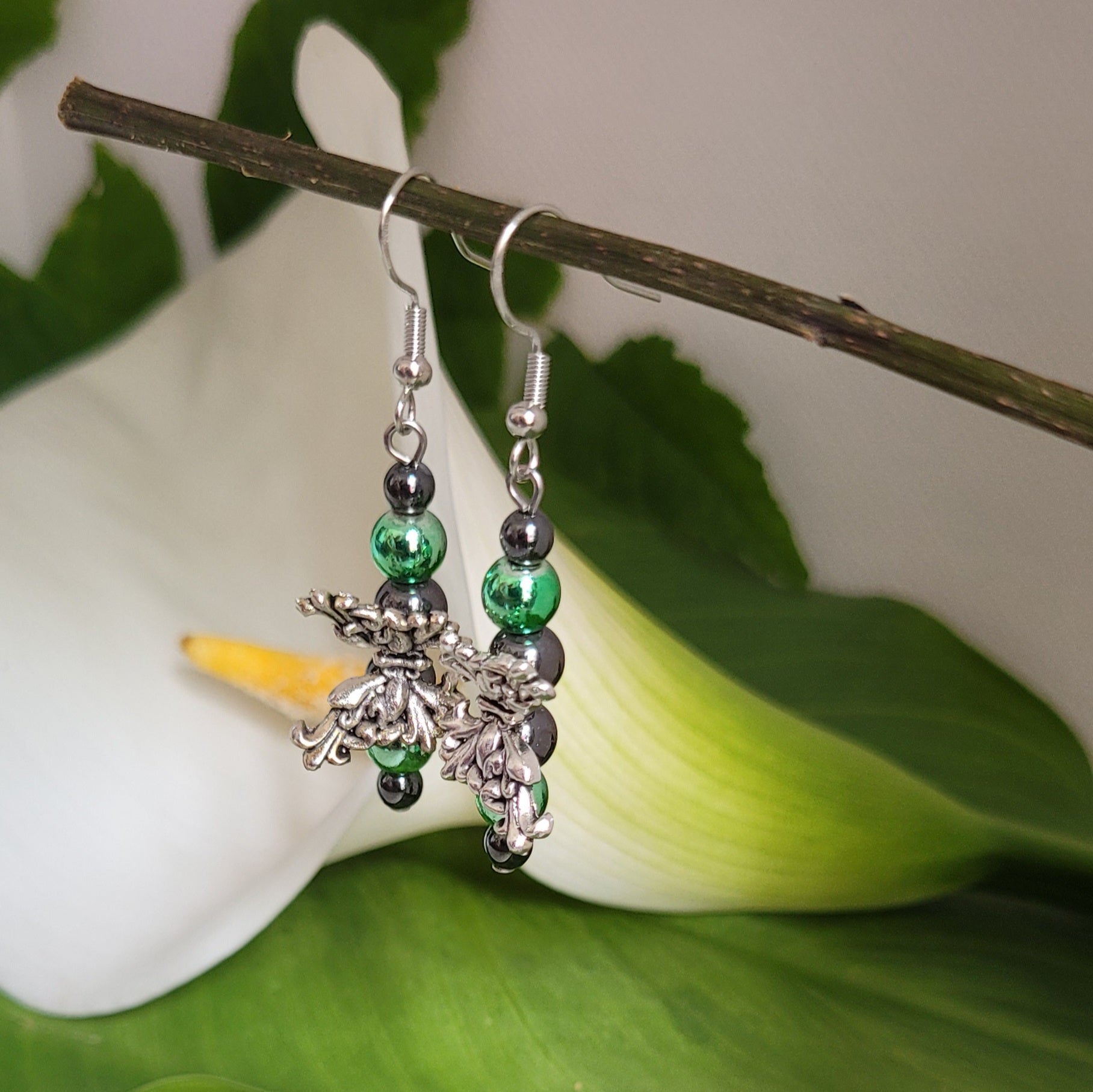 Boucles d'oreilles Ombres et Lumières (Réf MOL1)
