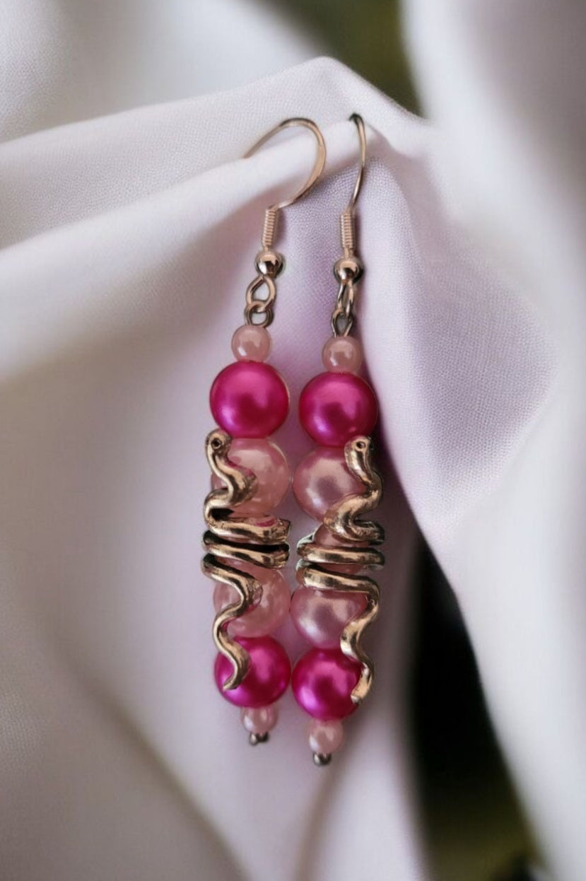 Boucles d'oreilles modèle Serpentine (Réf BOS9)