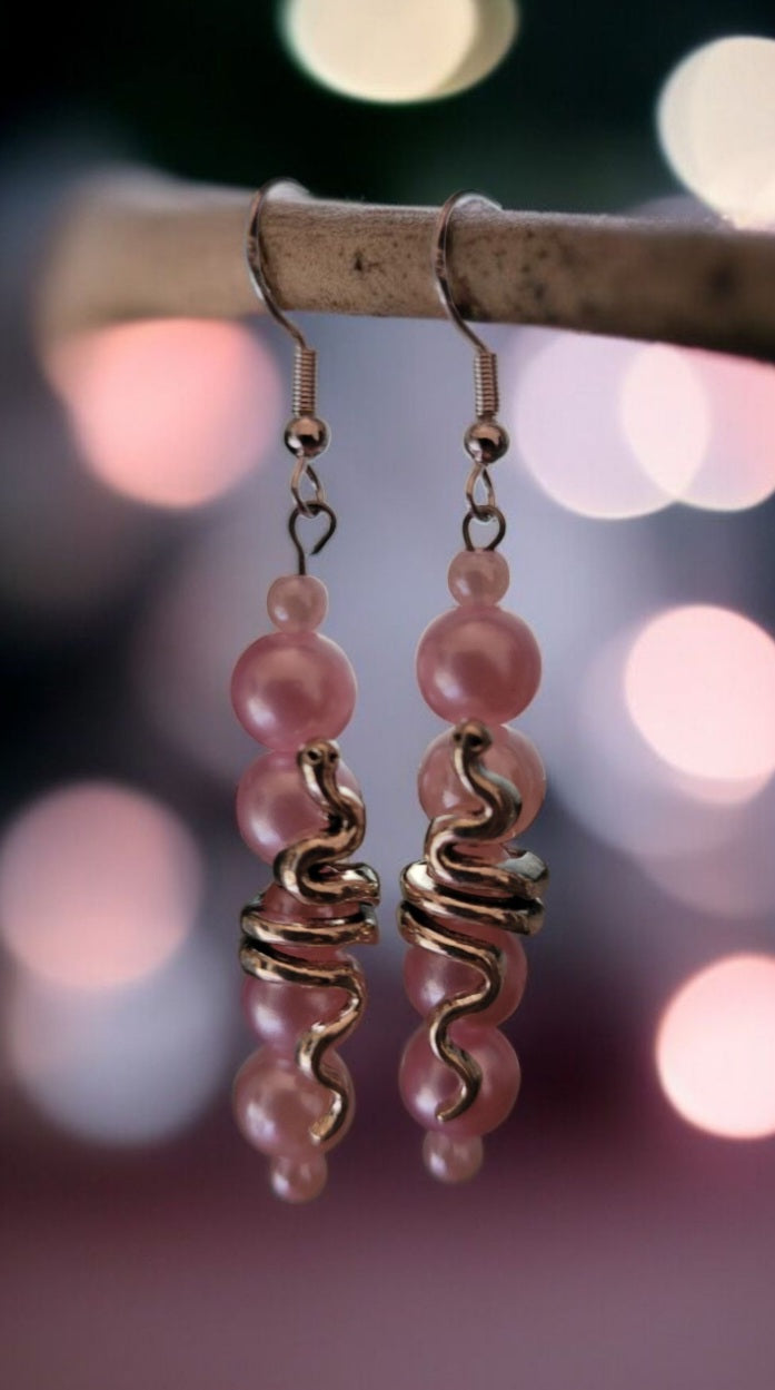 Boucles d'oreille mofèle Serpentine (Réf BOS2)