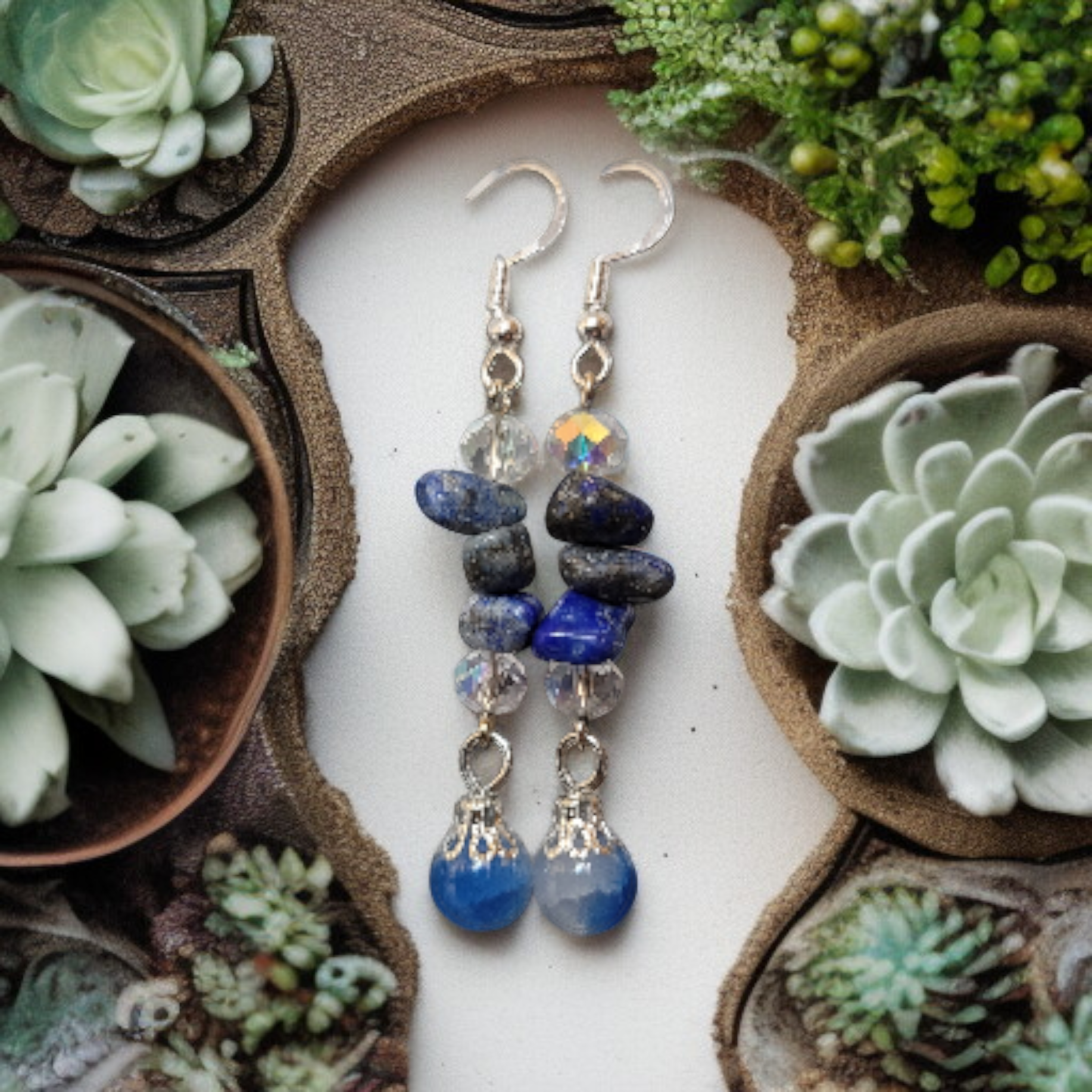 Parure modèle Pierre En Folie (RéfPEF3)