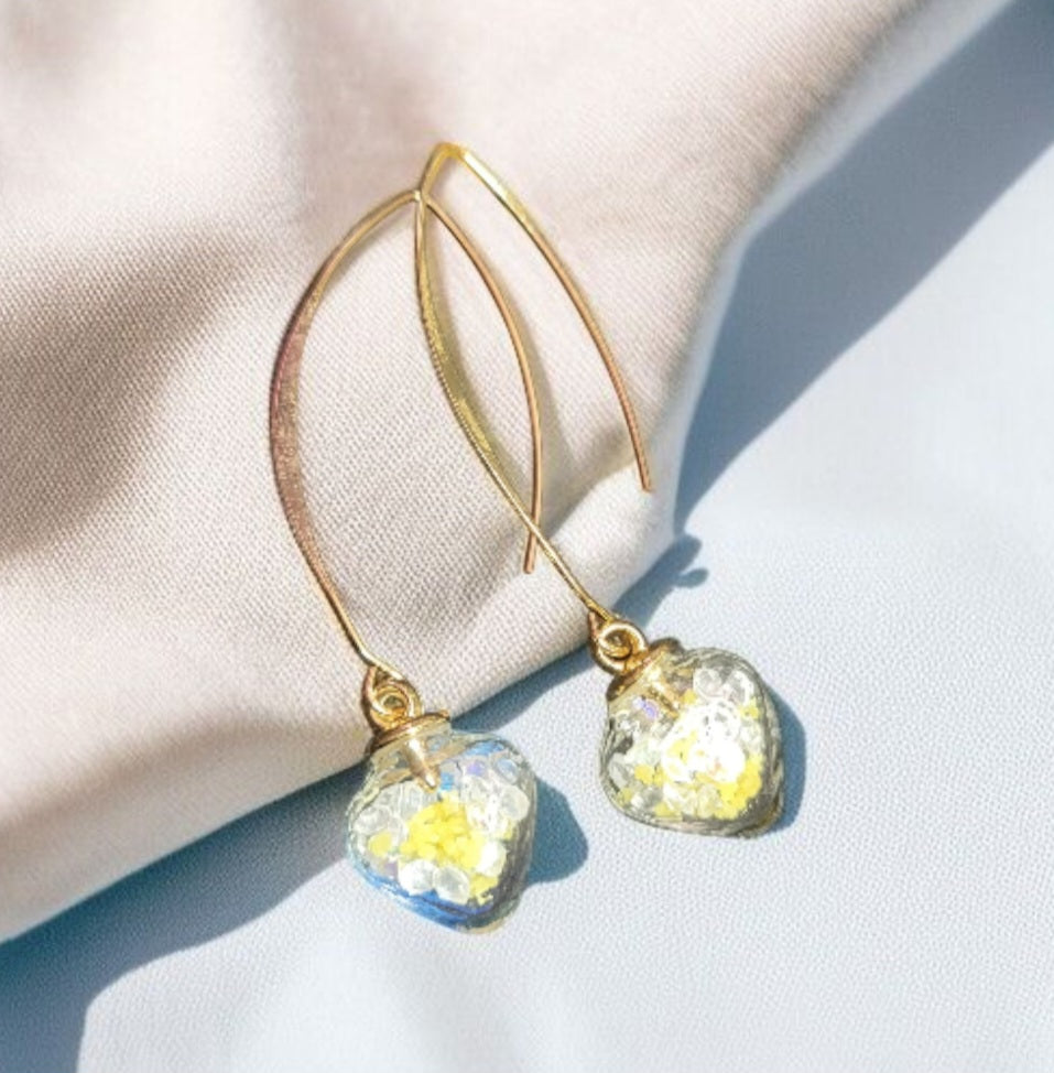 Boucle d'oreilles Coeur (Réf CCBO3)