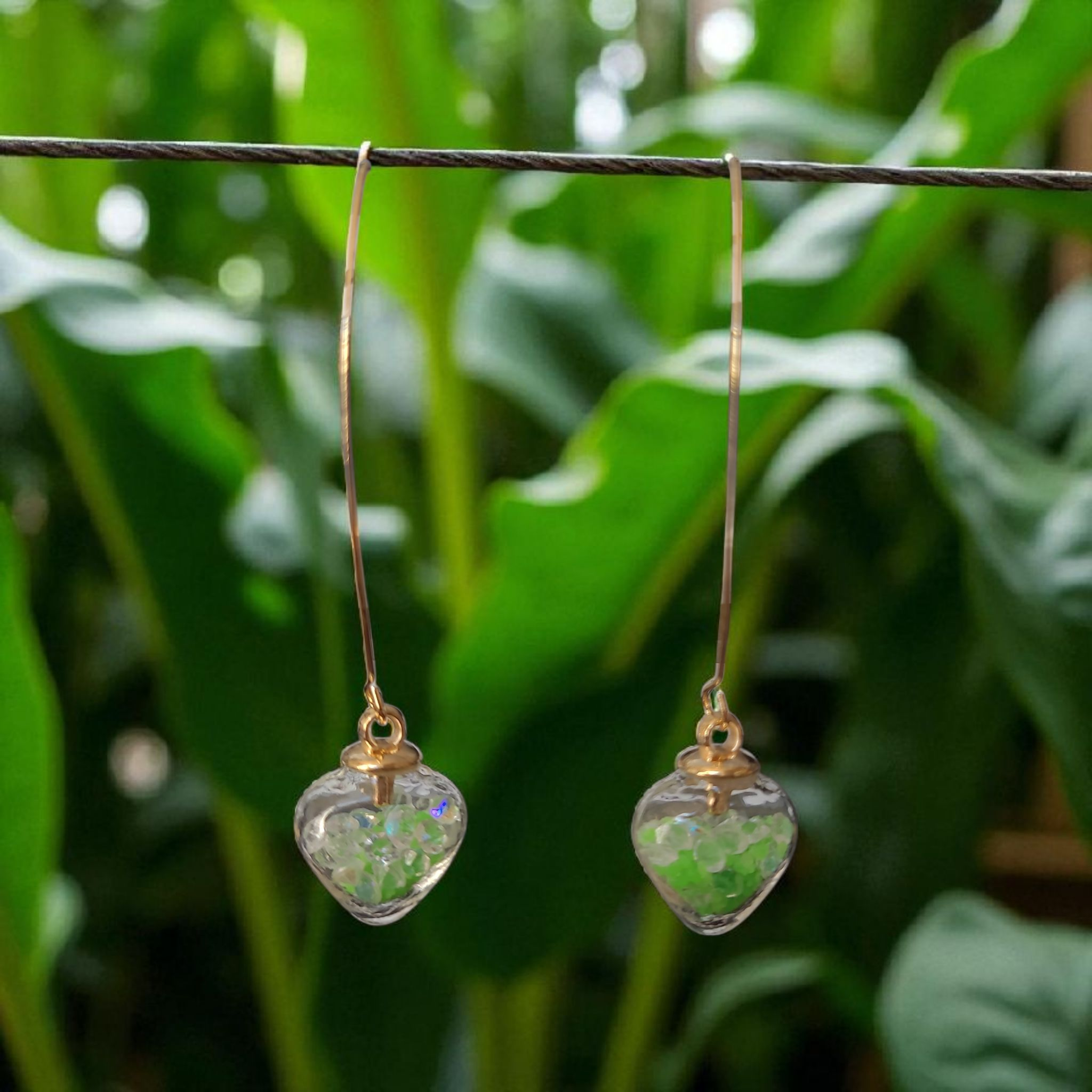 Boucle d'oreilles Coeur  (Ref CCBO4)