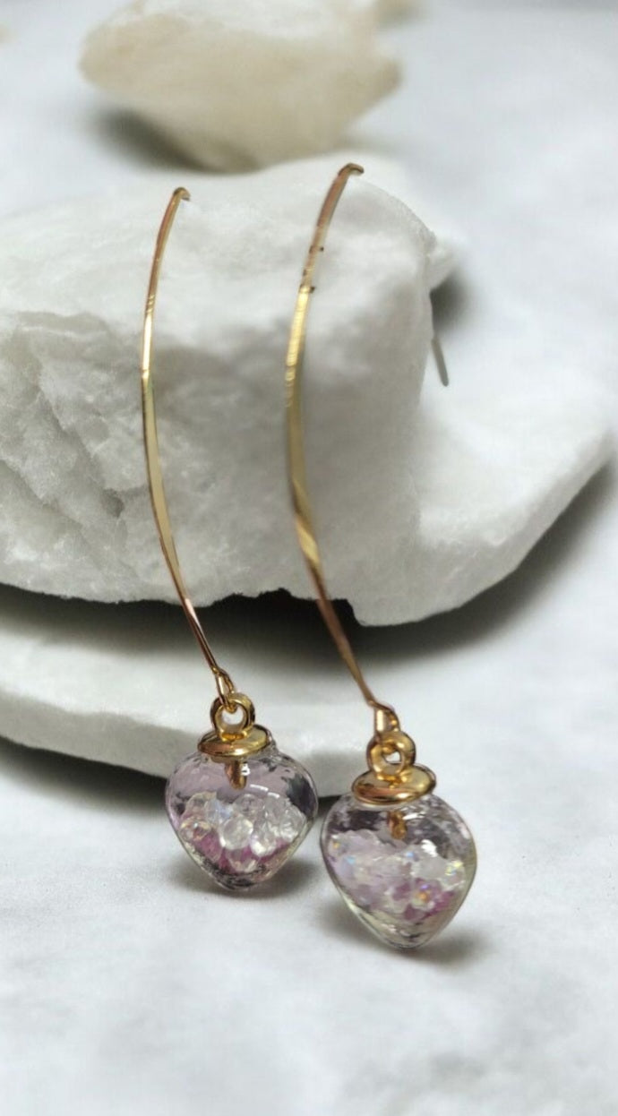 Boucle d'oreilles Coeur (réf CCBO1)