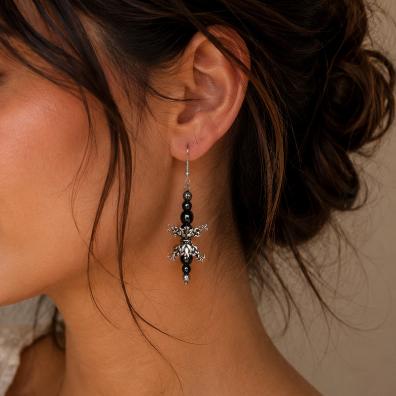 Boucles d'oreilles Ombres et Lumières (Réf MOL1)