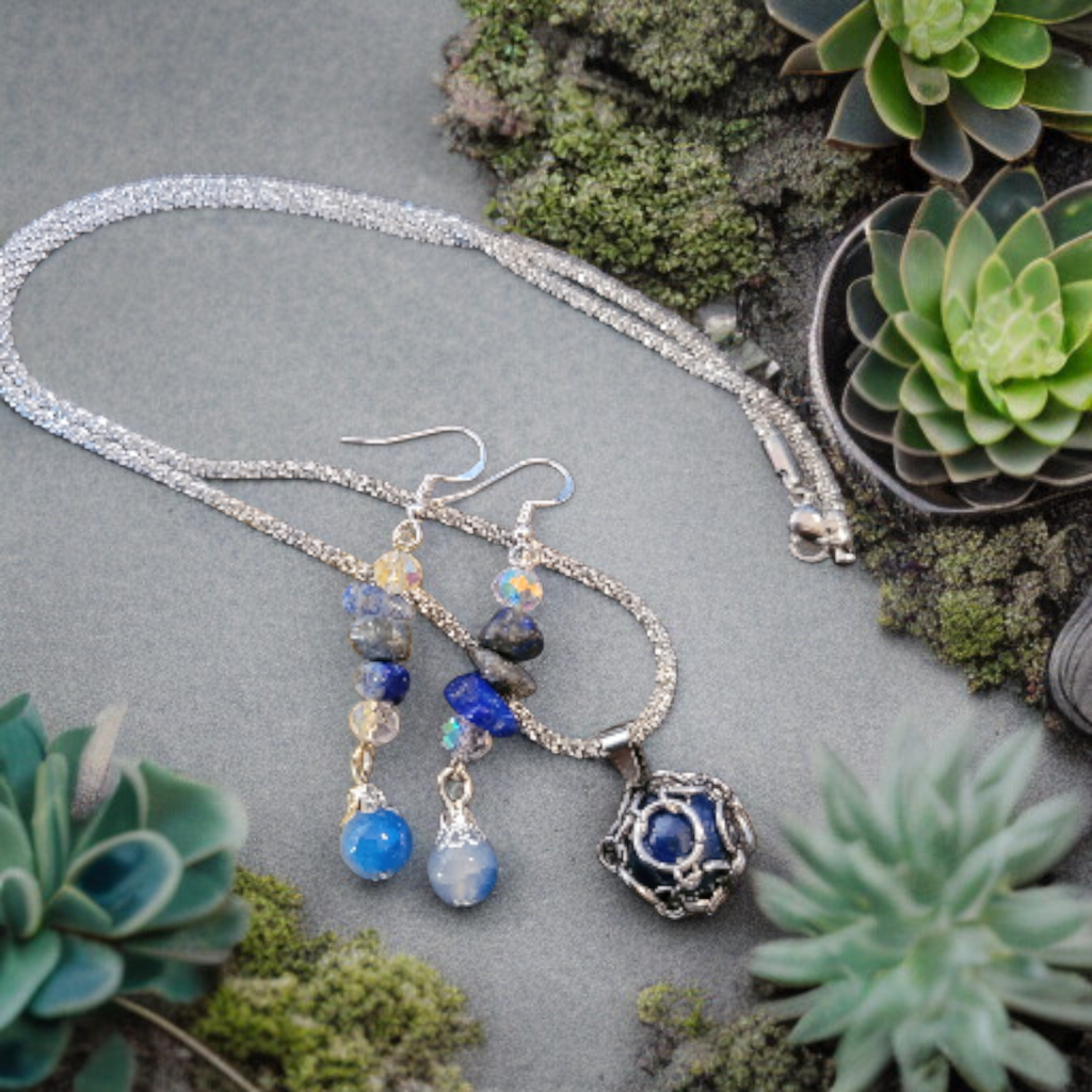 Parure modèle Pierre En Folie (RéfPEF3)