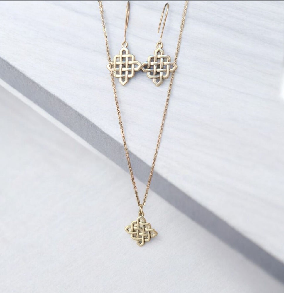 Parure modèle Celtique (Réf CEL14)