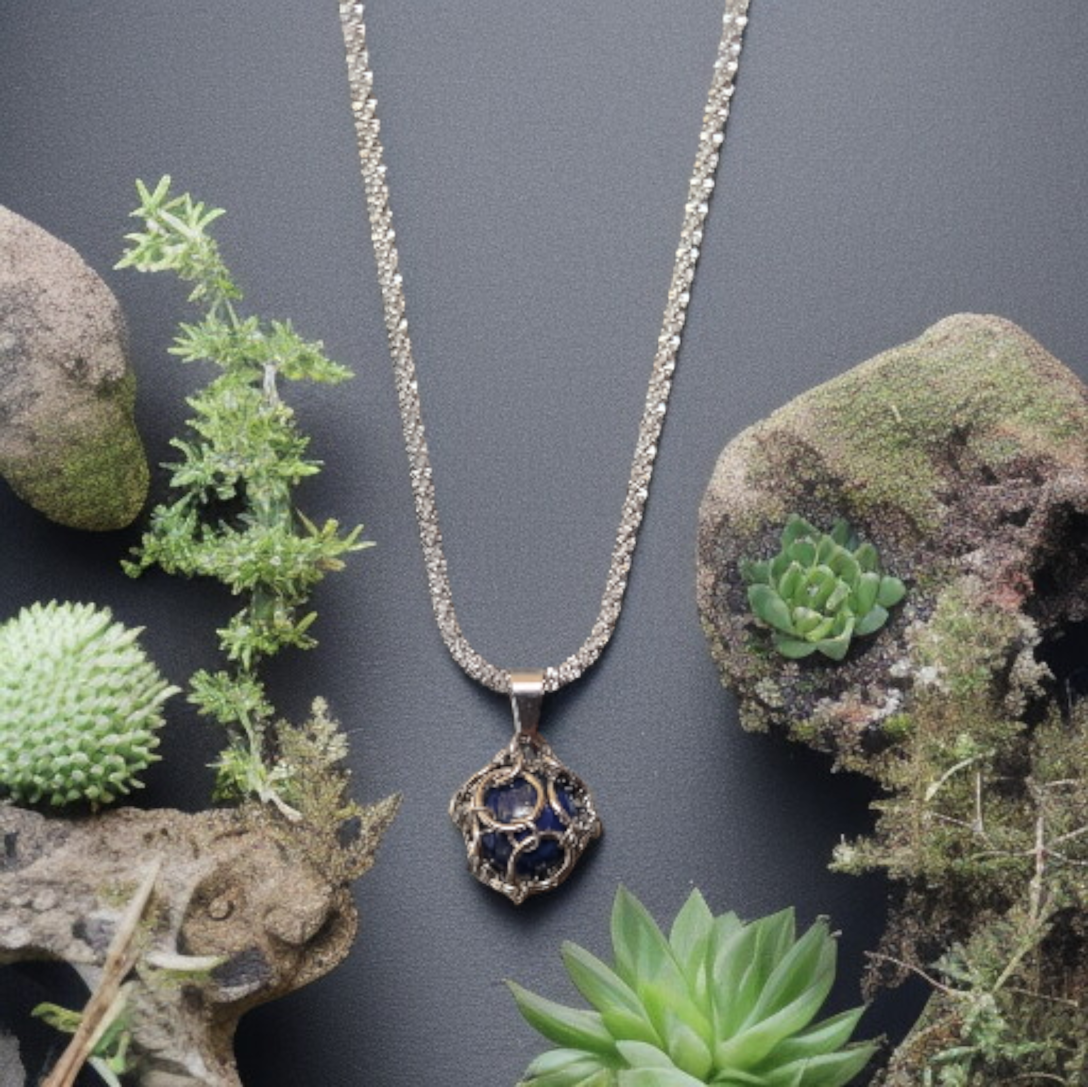 Parure modèle Pierre En Folie (RéfPEF3)