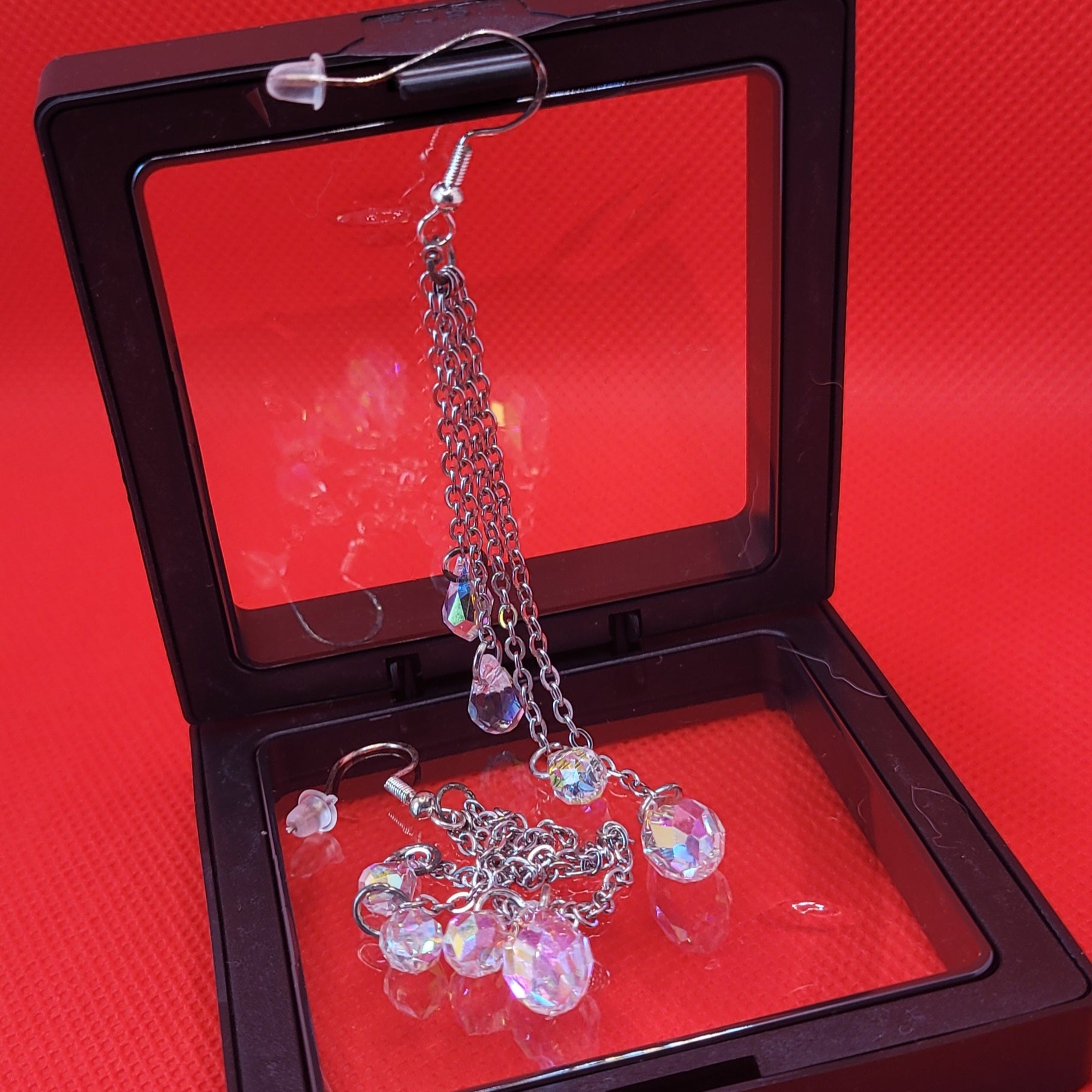 Boucles d'oreilles Cristal (Réf BOC4)