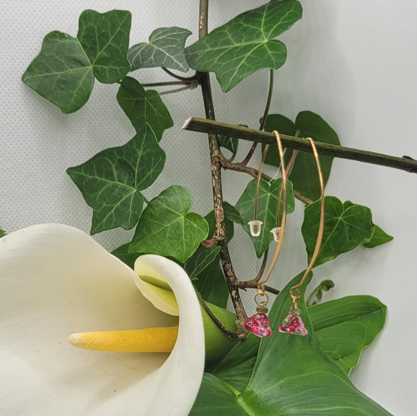 Boucles d'oreilles modèle Tout En Fleur (Réf: TEF2)