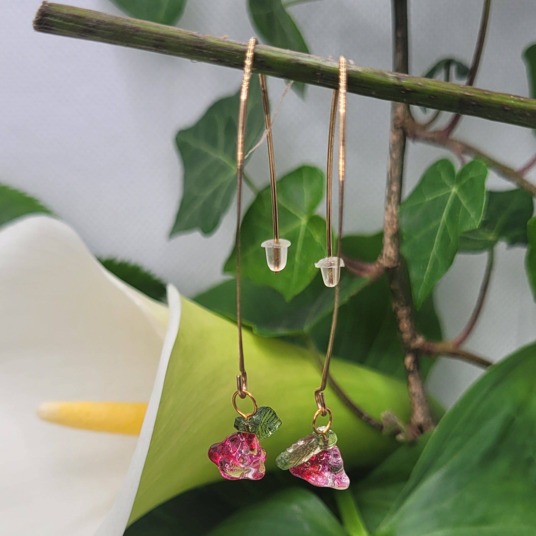 Boucles d'oreilles modèle Tout En Fleur (Réf: TEF2)