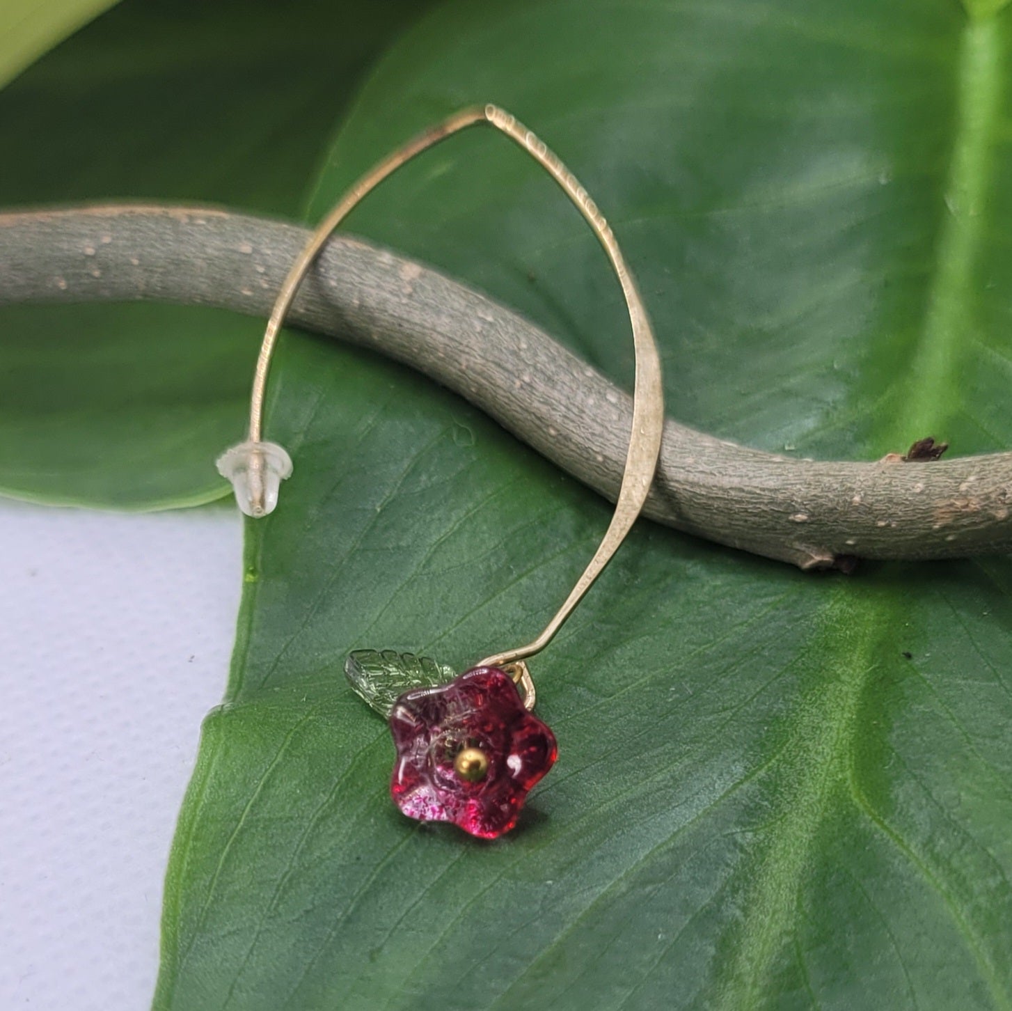 Boucles d'oreilles modèle Tout En Fleur (Réf: TEF2)