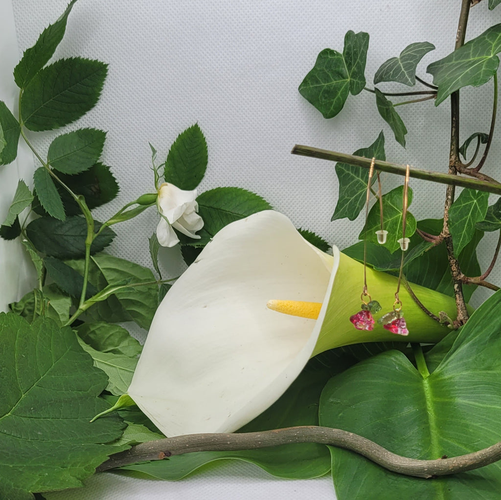 Boucles d'oreilles modèle Tout En Fleur (Réf: TEF2)