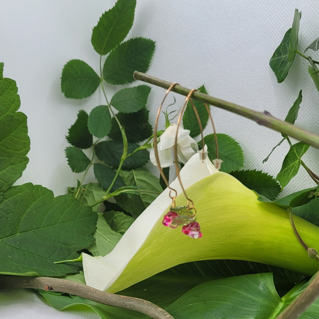 Boucles d'oreilles modèle Tout En Fleur (Réf: TEF2)