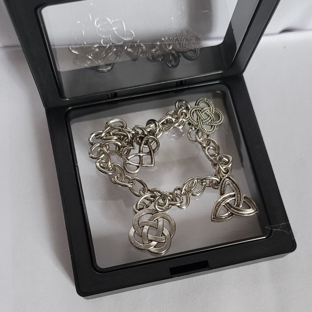 Bracelet Acier Inoxydable Breloque Zinc