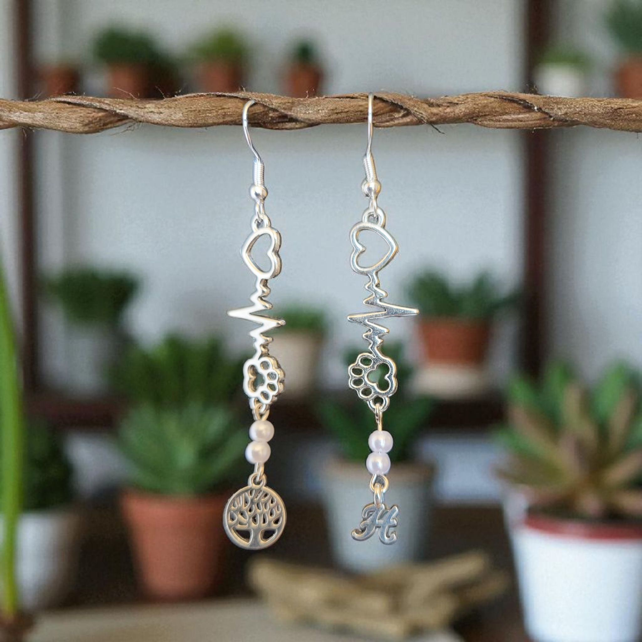 Boucle d'oreilles Zanimos (Réf Zan1) A PERSDONNALISER